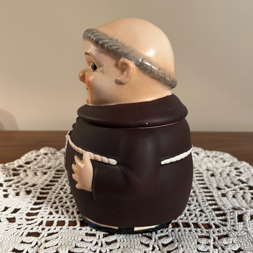 Goebel Hummel Friar Tuck Monk Humidor Tobacco Jar RX 106/I 1957 West Germany - Picture 2 of 12
